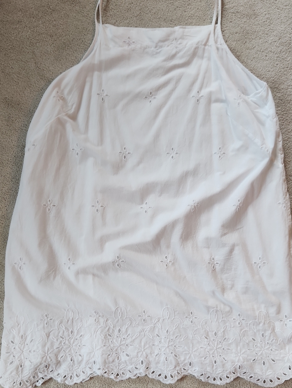 Old Navy Apron-Neck Mini Shift Dress - Large NWOT